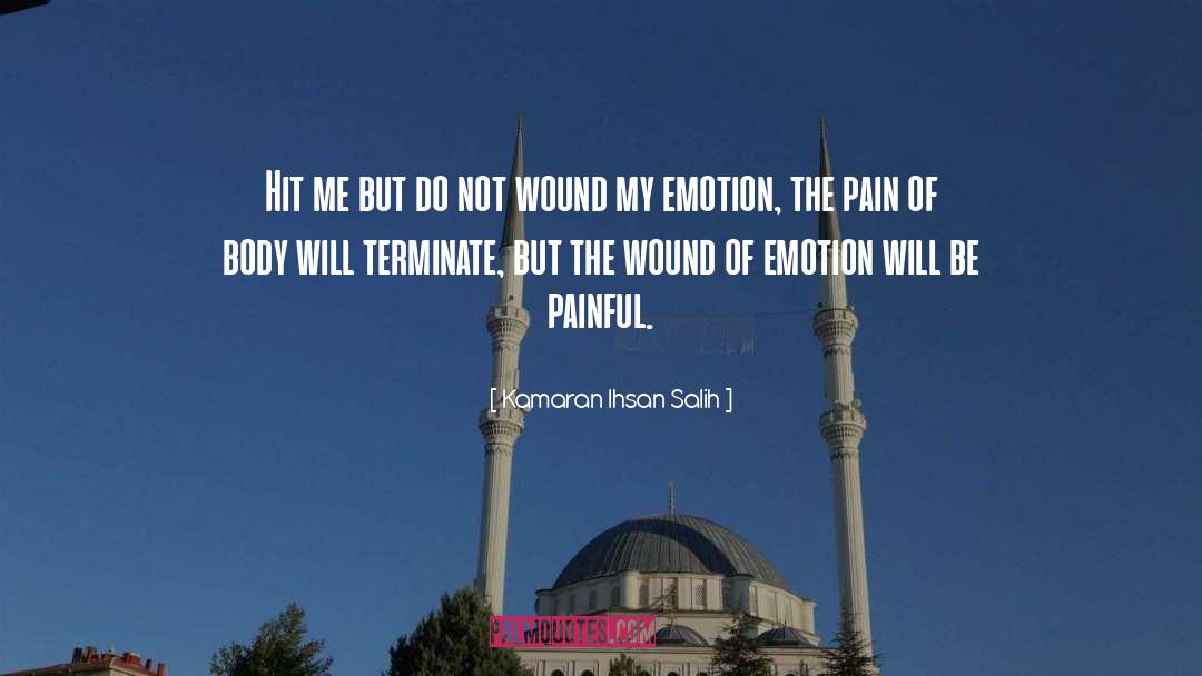 Aggregate Pain quotes by Kamaran Ihsan Salih