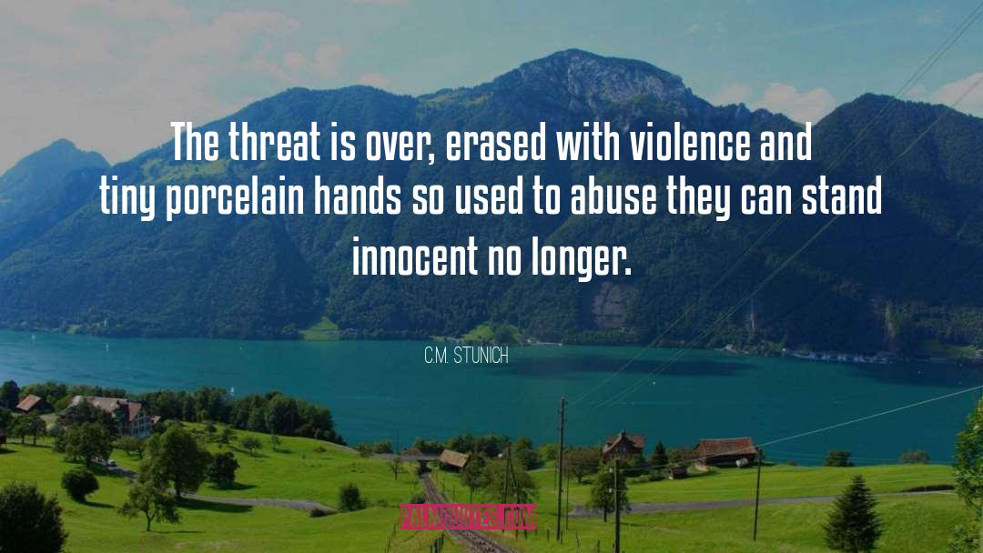 Aggression And Violence quotes by C.M. Stunich