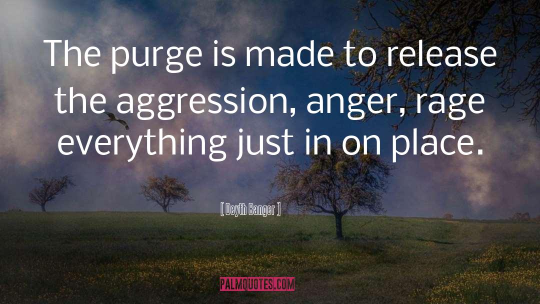 Aggression quotes by Deyth Banger