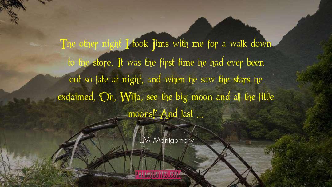 Aghast quotes by L.M. Montgomery