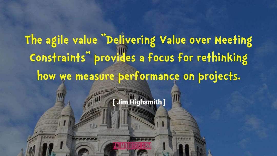 Agile quotes by Jim Highsmith