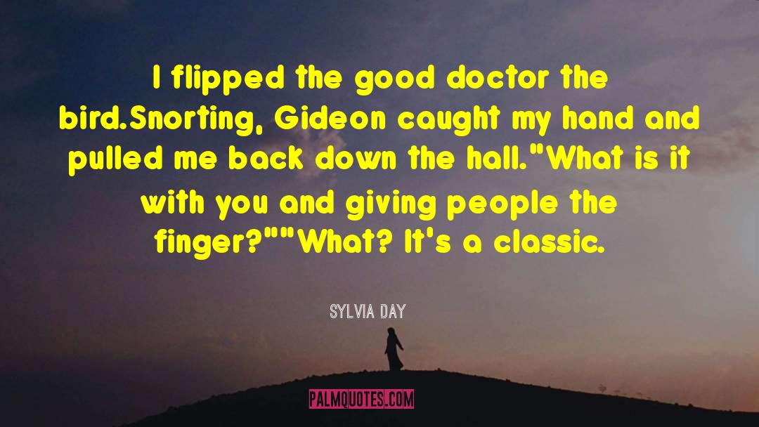 Agiles Finger quotes by Sylvia Day