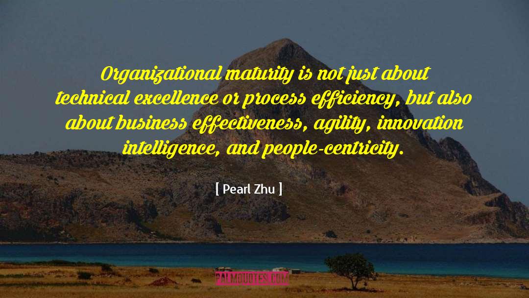 Agility quotes by Pearl Zhu