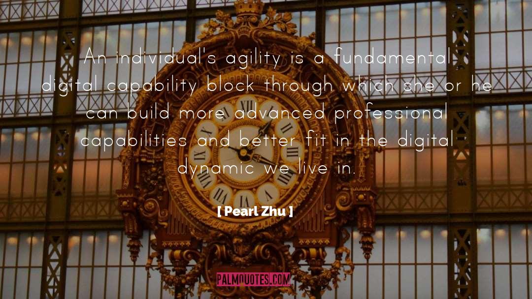 Agility quotes by Pearl Zhu