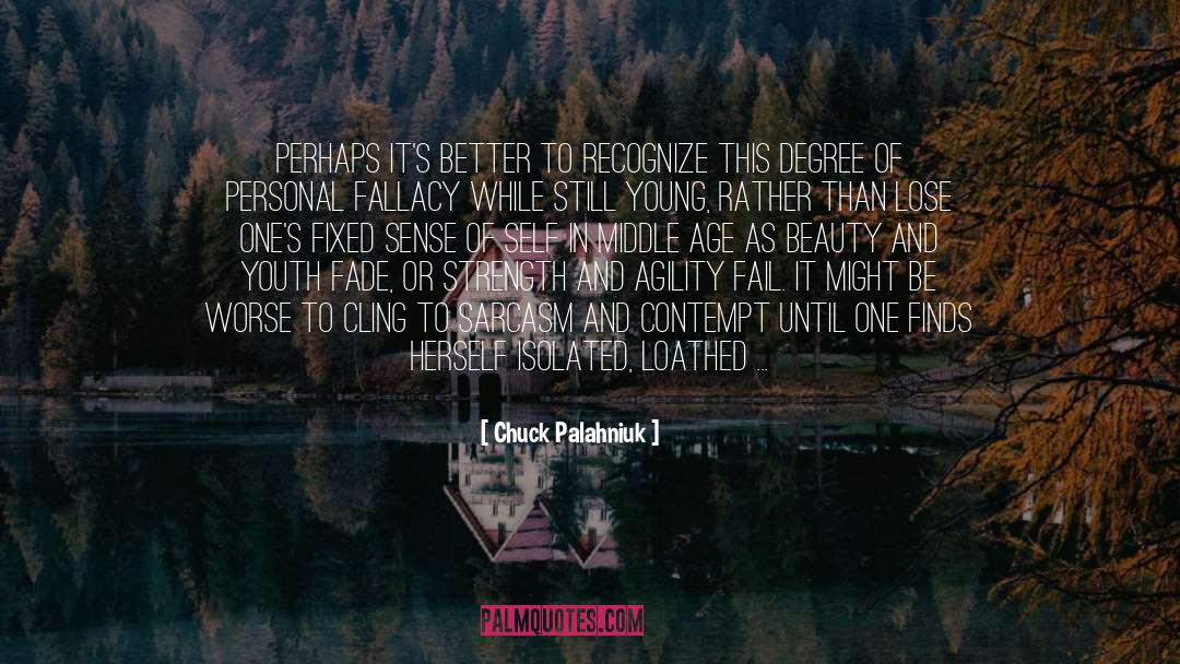 Agility quotes by Chuck Palahniuk