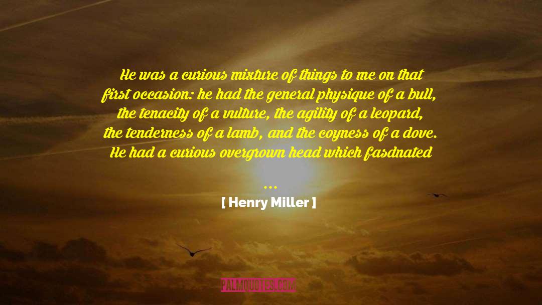 Agility quotes by Henry Miller