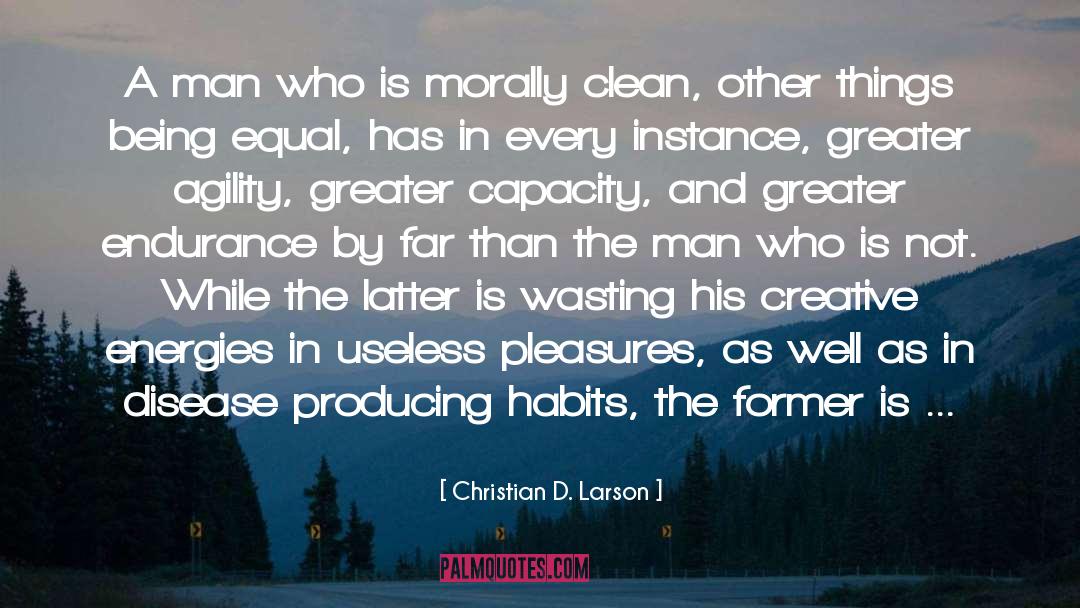 Agility quotes by Christian D. Larson