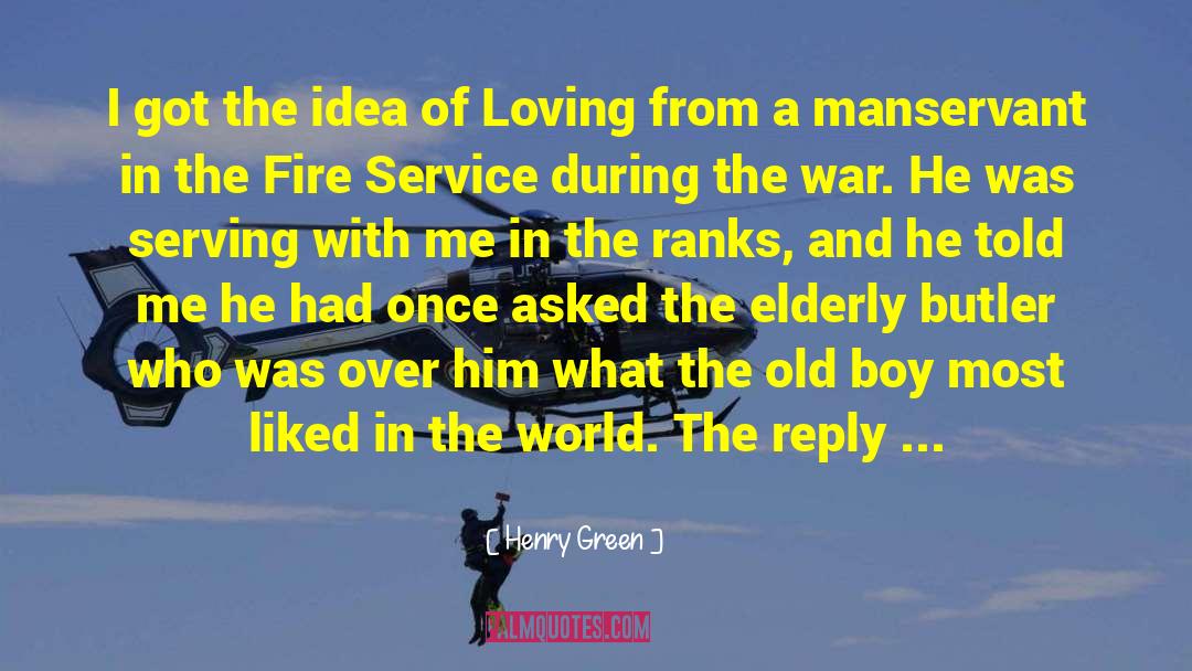 Aging Elderly Old Seniors quotes by Henry Green