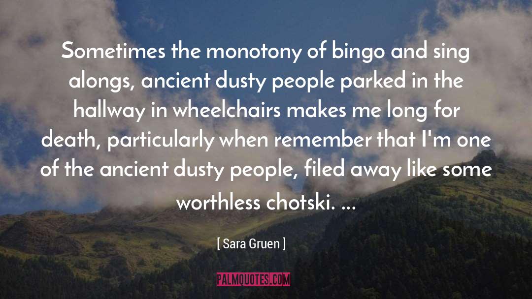 Aging Parent quotes by Sara Gruen