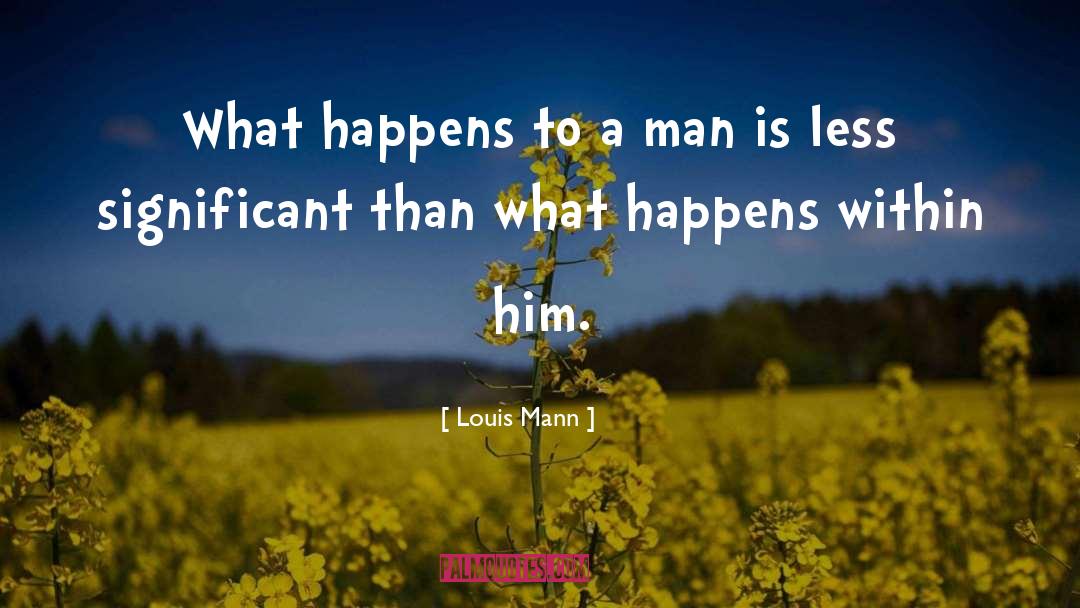 Aging Parents quotes by Louis Mann