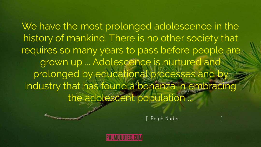 Aging Population quotes by Ralph Nader