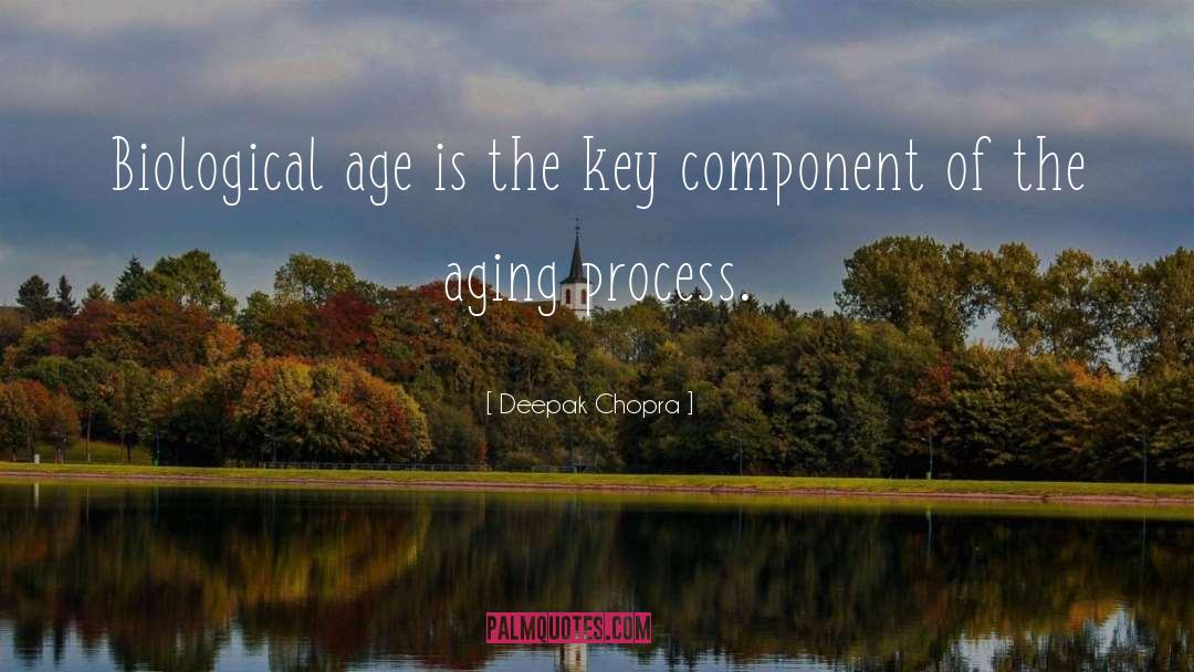 Aging Process quotes by Deepak Chopra