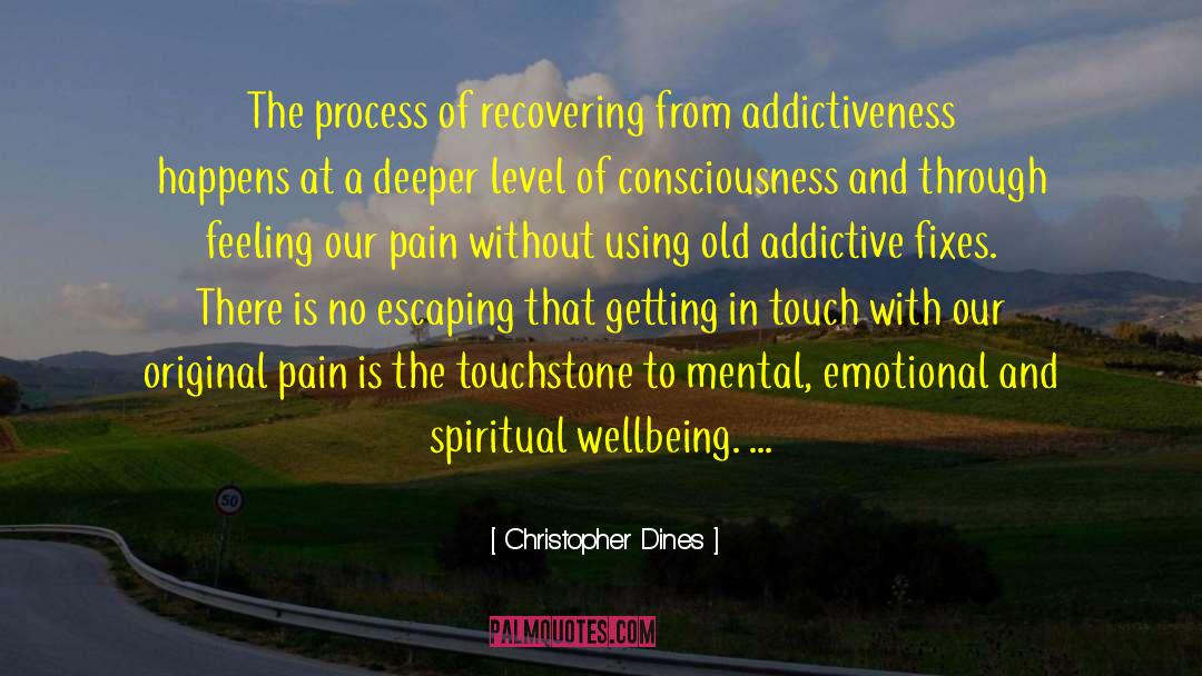 Aging Process quotes by Christopher Dines
