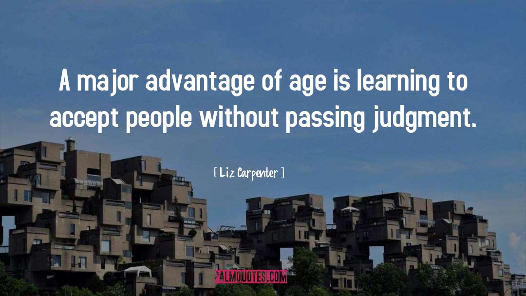 Aging quotes by Liz Carpenter