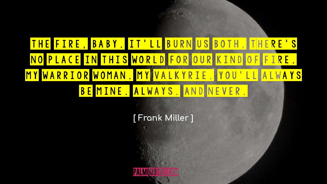 Aging Warrior quotes by Frank Miller