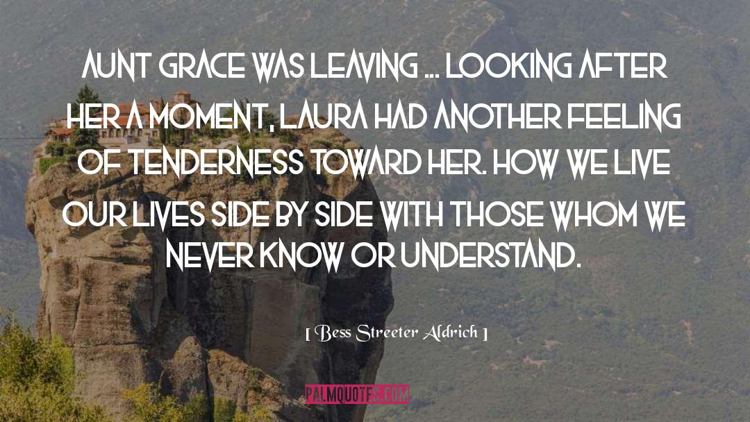 Aging With Grace quotes by Bess Streeter Aldrich