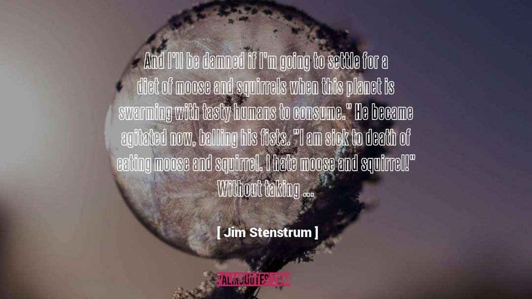 Agitated quotes by Jim Stenstrum