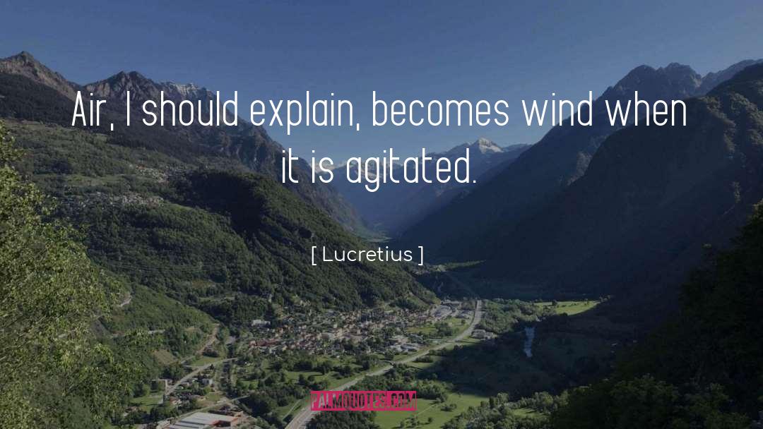 Agitated quotes by Lucretius