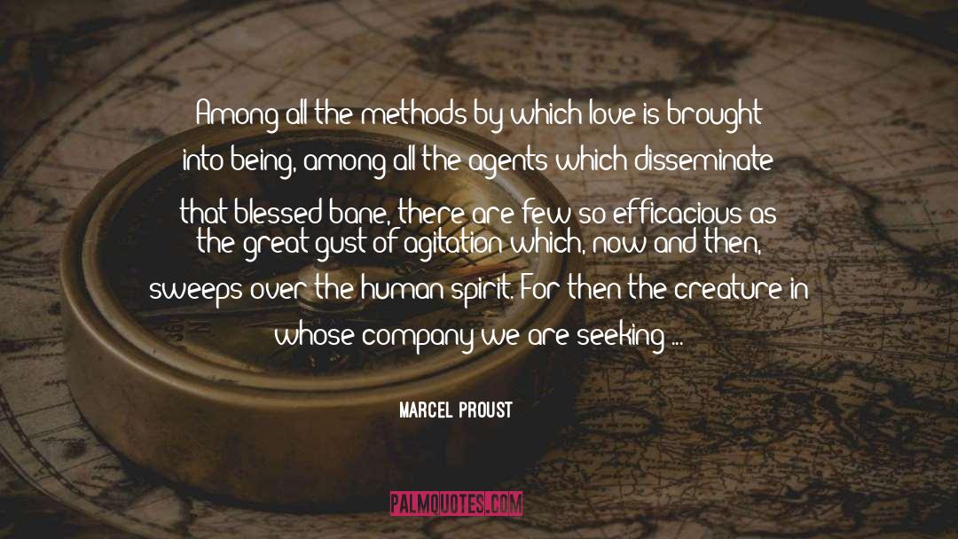 Agitation quotes by Marcel Proust