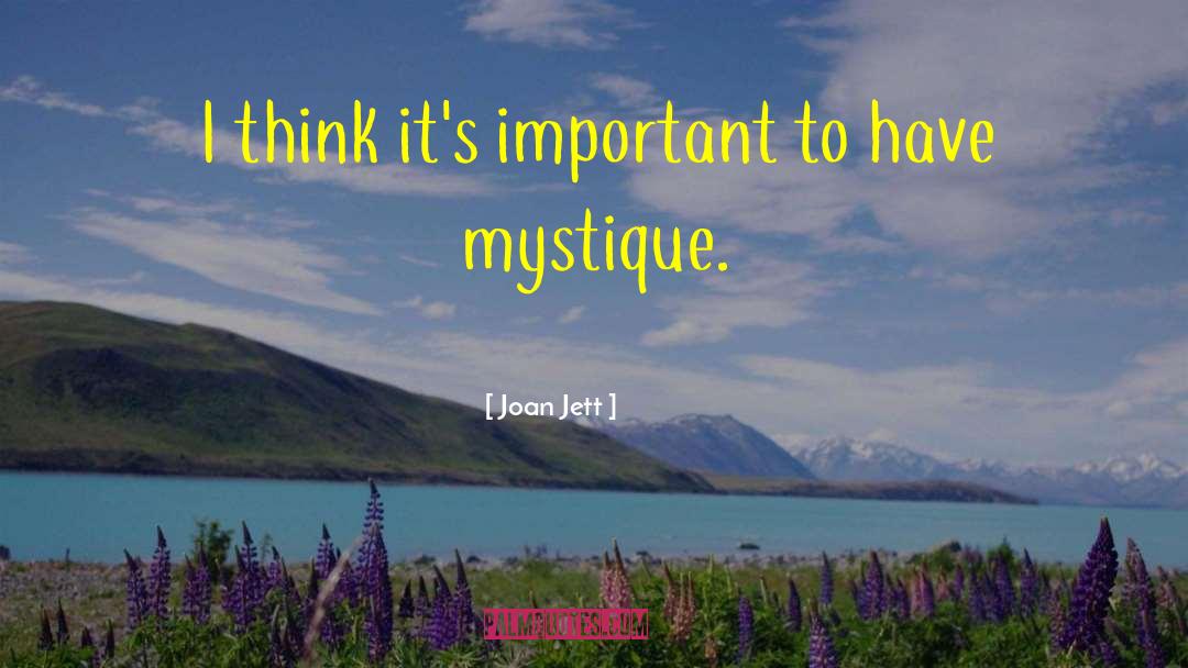 Agneau Mystique quotes by Joan Jett