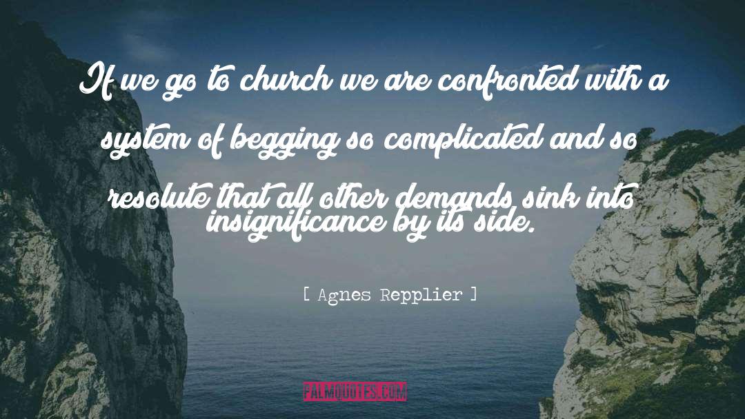 Agnes quotes by Agnes Repplier