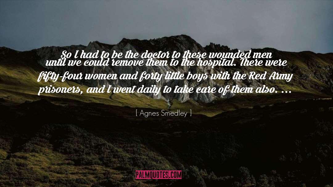 Agnes quotes by Agnes Smedley