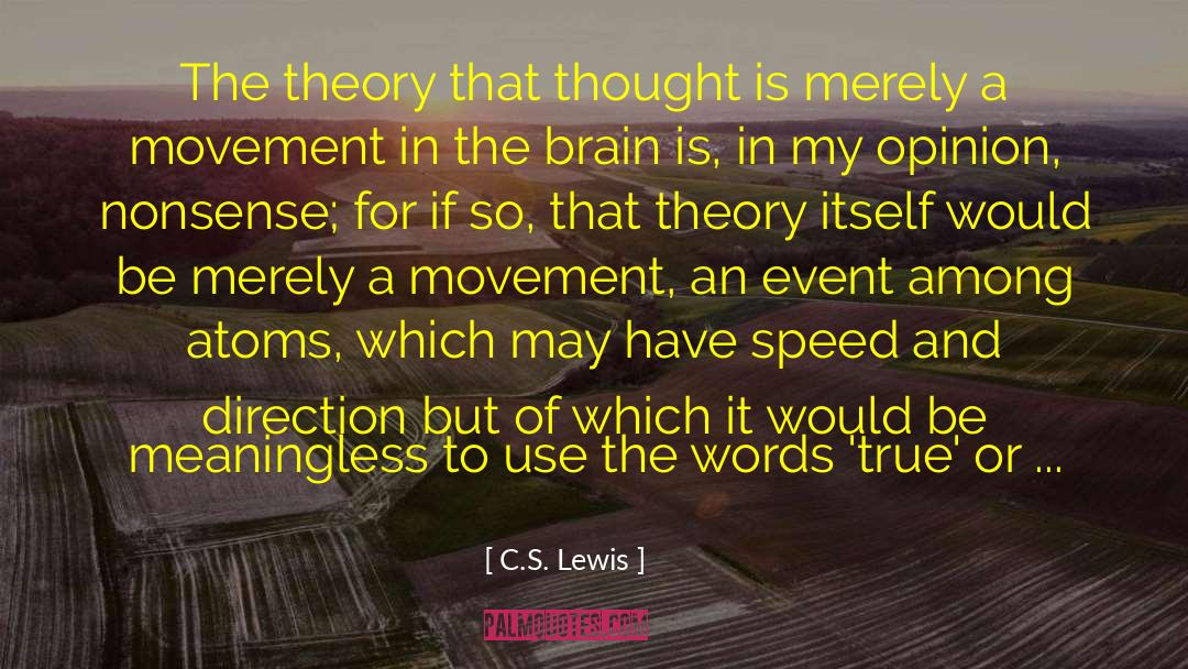 Agnostic Atheism quotes by C.S. Lewis