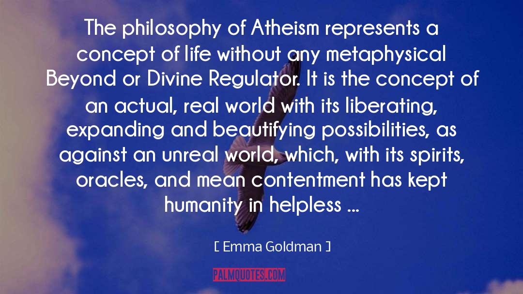 Agnostic Atheism quotes by Emma Goldman