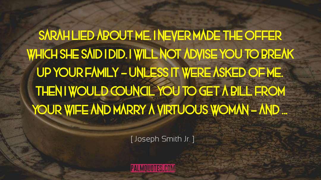 Agoncillo Family quotes by Joseph Smith Jr.