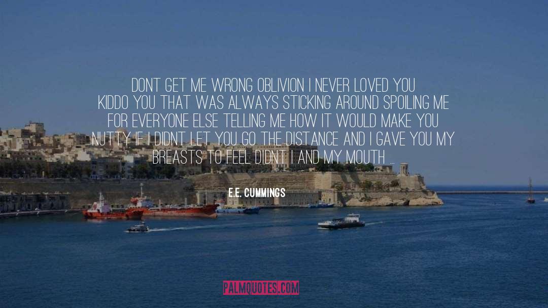 Agonised By Love quotes by E.E. Cummings