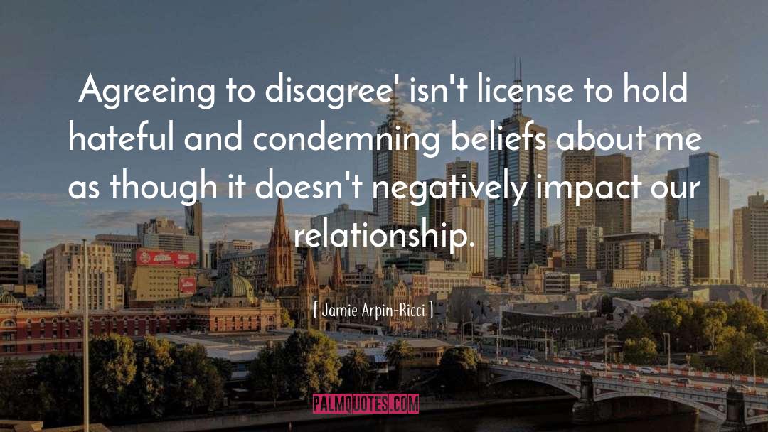 Agree To Disagree quotes by Jamie Arpin-Ricci