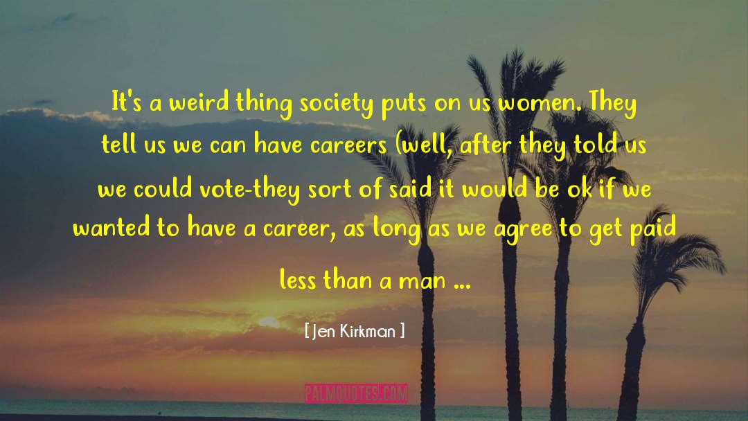 Agree Upon quotes by Jen Kirkman