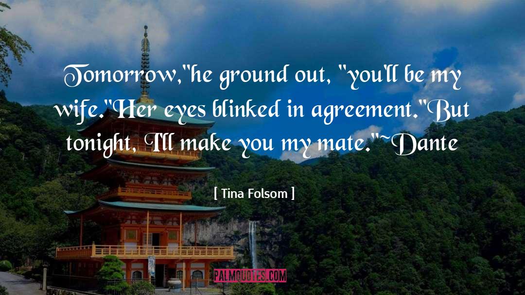 Agreement quotes by Tina Folsom