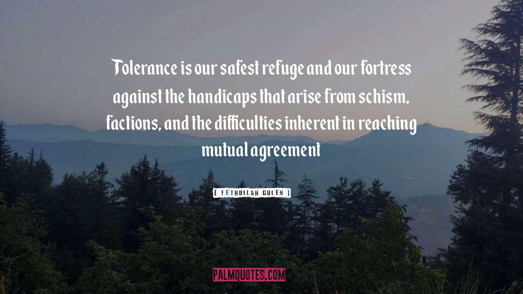 Agreement Reaching Agreements quotes by Fethullah Gulen