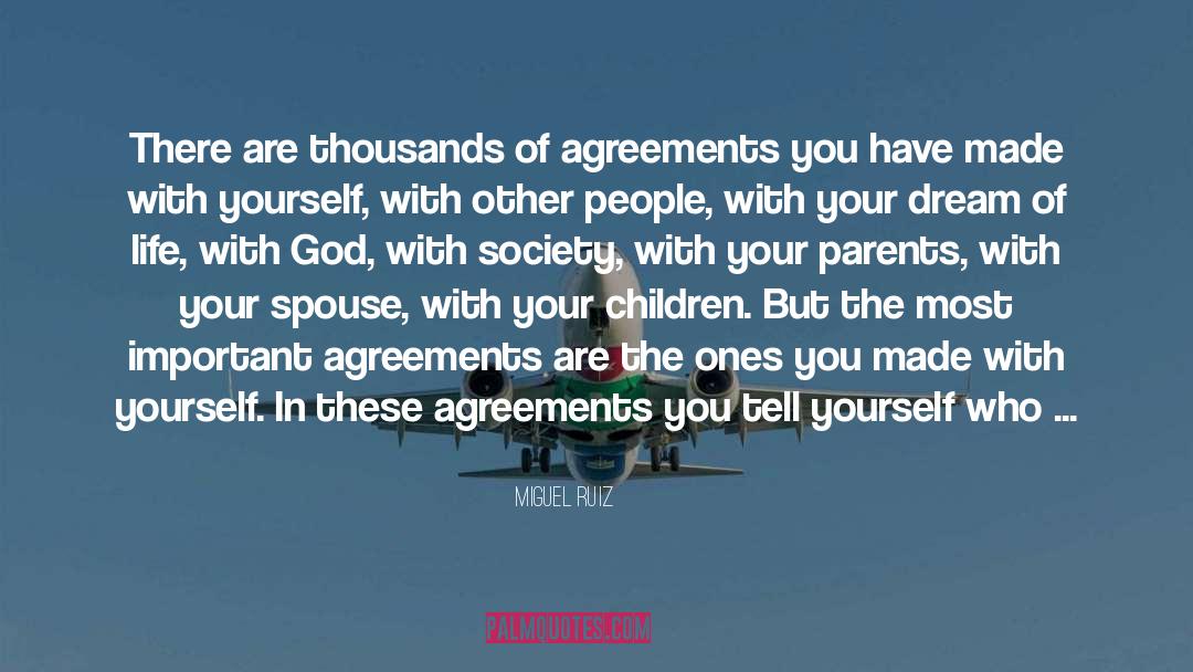 Agreements quotes by Miguel Ruiz