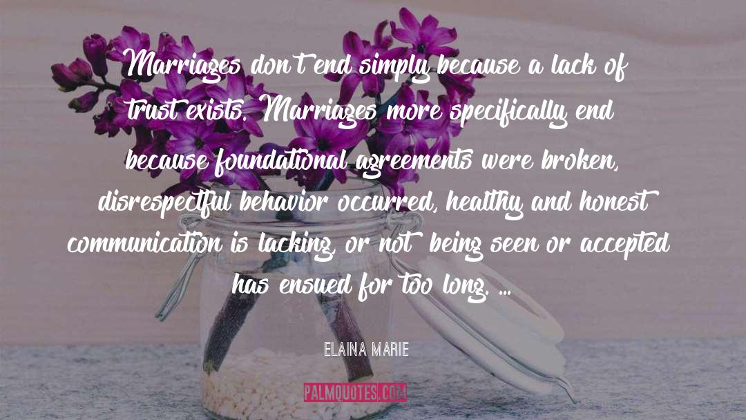 Agreements quotes by Elaina Marie