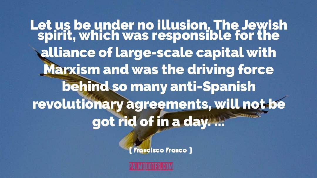 Agreements quotes by Francisco Franco