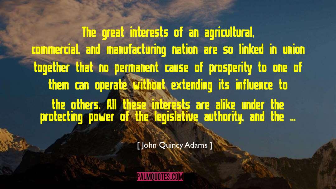 Agricultural quotes by John Quincy Adams