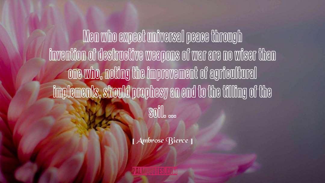 Agricultural quotes by Ambrose Bierce