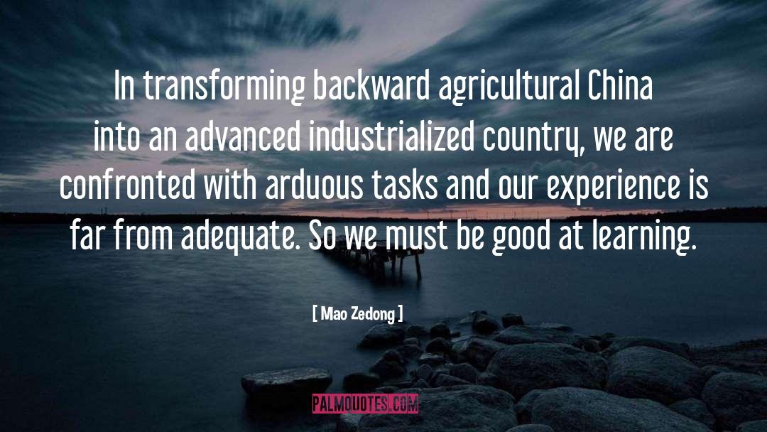 Agricultural quotes by Mao Zedong