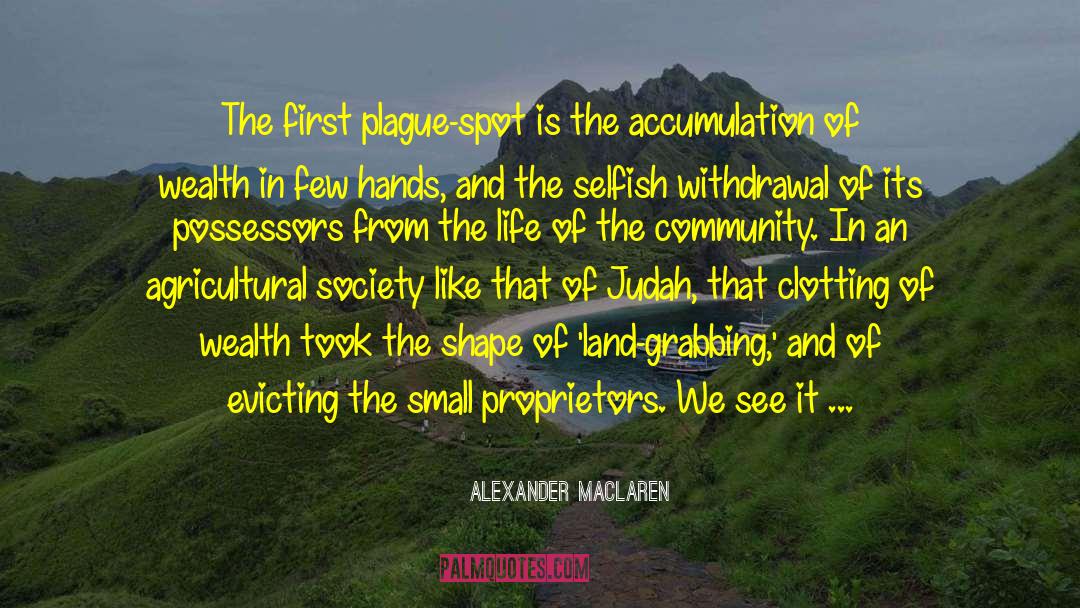 Agricultural quotes by Alexander MacLaren