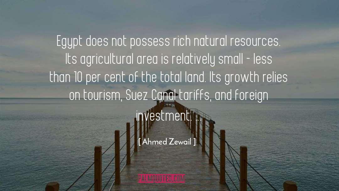 Agricultural quotes by Ahmed Zewail