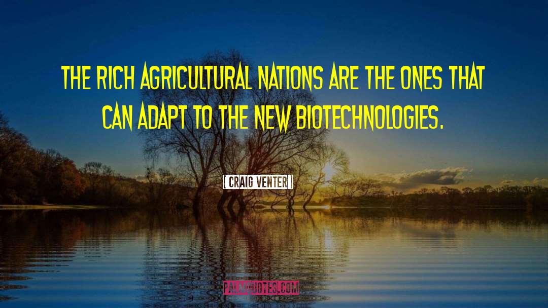 Agricultural quotes by Craig Venter