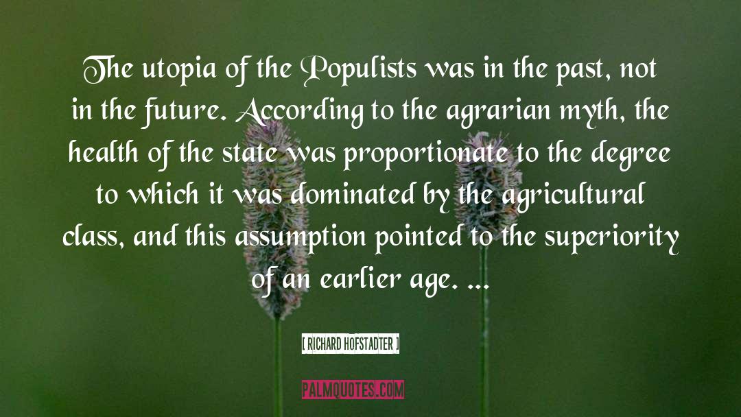 Agricultural quotes by Richard Hofstadter