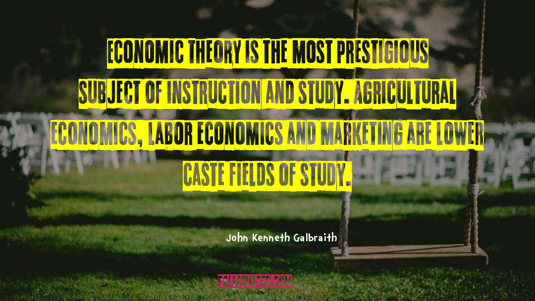 Agricultural quotes by John Kenneth Galbraith