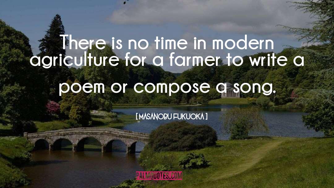 Agriculture quotes by Masanobu Fukuoka