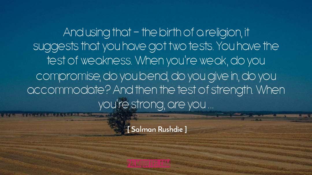 Agroterra Birth quotes by Salman Rushdie