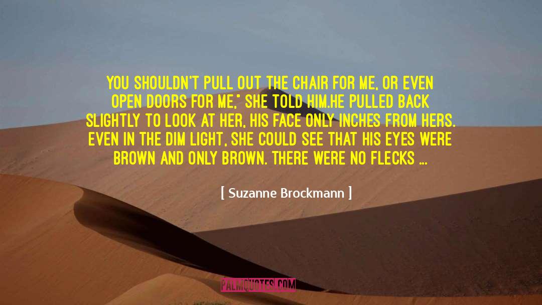 Aha Moment quotes by Suzanne Brockmann