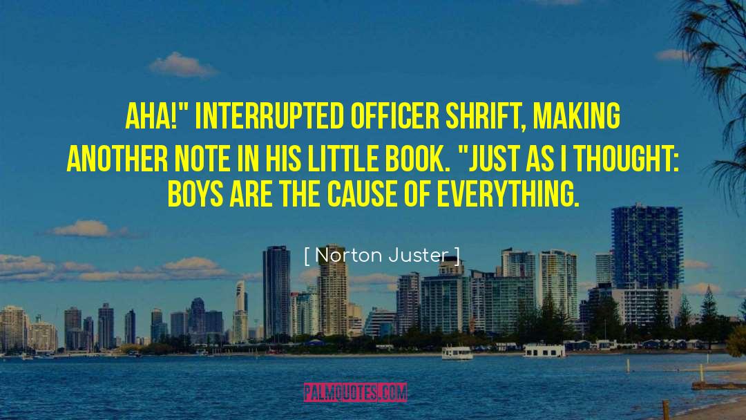 Aha quotes by Norton Juster