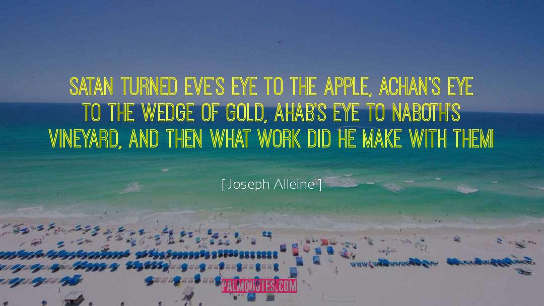 Ahab quotes by Joseph Alleine